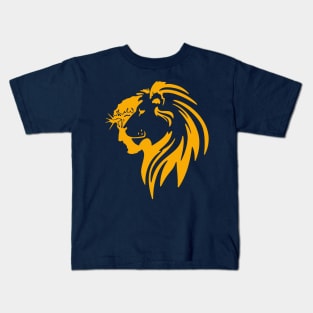 Christian Apparel Clothing Gifts - Jesus and Lion Kids T-Shirt